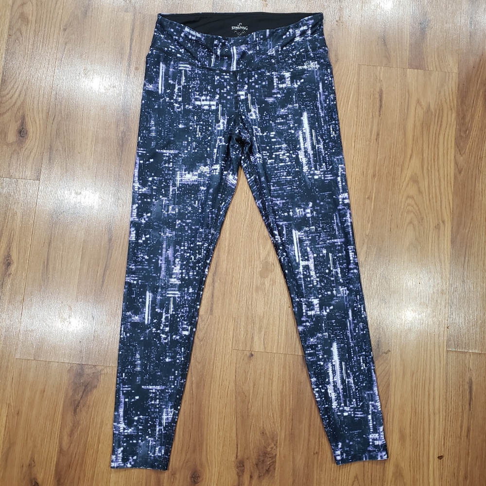 Purple Galaxy Spalding athletic leggings!